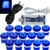 SJAJX Arcade Game Stick DIY Kit LED Buttons Cherry MX Microswitch Lamp Controller USB Encoder Gamepad Cable for Hit Box PC PS3 MAME Raspberry Pi