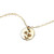 Wildflowers Disc Charm Necklace in 14K Gold Fill