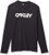 Oakley Men_s Mark II L S TEE  Black White  XL