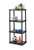 Blue Hawk 48-in H x 22-in W x 14.25-in D 4-Tier Plastic Freestanding Shelving Unit