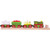 Bigjigs Rail Wooden Dinosaur Railway Engine and Train Cars
