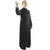 Danzcue Boys Praise Worship Dance Robe with Stand-up Collar  Black  L-XL