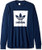 adidas Originals Men_s Skateboarding Long Sleeve Blackbird Tee  collegiate navy white  XS