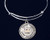 Princess Today Queen Tomorrow Expandable Charm Bracelet Silver Adjustable Bangle One One Size Fits All Gift Custom and Personalization Options Available
