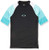 Oakley Men_s Grad Stripes Ss Rashguard  Blackout  XL