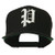 e4Hats.com Old English P Embroidered Flat Bill Cap - Black OSFM