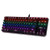 Mechanical Gaming Keyboard?EDJO Red Switch 87 Keys with LED Rainbow Backlit Wired Gaming Keyboard for Windows PC Gamers