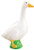Fox Valley Traders Large White Goose  Plastic Garden Decor  23  High