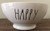 Rae Dunn Magenta Artisan Collection Cereal Soup Bowl HAPPY
