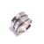 Solid 925 Sterling Silver Ring  Genuine Pearl Ring  Spinner Ring  Spinner Ring Women  Handcrafted Ring  Mix Metals Ring  Gemstone Spinner Ring  Fidget Spinner Ring  Gift For Girlfriend  Women Ring