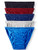 Jockey Life Men_s 5-Pack 24 7 Comfort Staycool String Bikinis - Assorted Solids Colors -M-