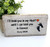 Miscarriage Memorial - Personalized Custom Stone For Loss of Baby