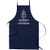 Keep Calm and Remember You are a Freemason Masonic Cooking Kitchen Apron - [Navy Blue]