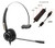 VoiceJoy Call Center Noise Cancelling Corded Monaural Headset Headphone with Mic Microphone with USB Plug For Computer and Laptop, Volume Control and Mute Switch,Additional 1 piece Ear Pad