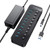 ORICO Powered USB Hub  10 Ports 48W USB 3.0 Data Hub with BC1.2 Charging  Individual On Off Switches and 12V 4A Power Adapter for Desktop Computer  PC  iMac  Mobile HDD  Flash Drive