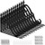 12 Pack 9.5  Heavy Duty Decorative Shelf Bracket Wall Mounted Floating Shelf Bracket with Screws Metal Corner Brace Shelf Supporter Hanging Iron Shelving for DIY L Brackets