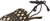 Massimo Matteo Basket Two-Tone Flat Black 8.5 M