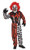 Fun World Boys Freak Show Clown Child Costume -Medium- Red