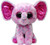 Ty Beanie Boos Buddies Ellie Pink Speckled Elephant Medium Plush