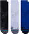 Stance Men_s A558A20ACR Athletic Crew 3 Pack Sock  Multi - Medium