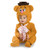Fozzie Toddler Costume  Medium -3T-4T-