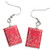Sense and Sensibility Jane Austen First Edition Clay Mini Book Hypoallergenic Dangle Hook Earrings