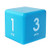 The Miracle TimeCube Timer, 1, 3, 5 and 7 Minutes, for Time Management, Kitchen Timer, Kids Timer, Workout Timer, Blue