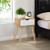 Modern Natural Nightstand  Bedside Table  End Table  Sofa Side Table  Wooden Drawer with Storage  for Living Room  Bedroom  Office Home  1pcs
