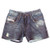 Clever 2201 Denim Jean Boxer Color Blue Size Medium