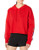 adidas Originals Women_s Adicolor 3D Trefoil Cropped Hoodie  Scarlet Multicolor  XS adidas Originals Women_s Adicolor 3D Trefoil Cropped Hoodie  Scarlet Multicolor  XS