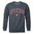 W Republic Bloomsburg University Campus Crewneck Pullover Sweatshirt Sweater Heather Charcoal Medium