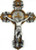 St. Saint Benedict Crucifix 2 Tone Wall Cross 10 Inch Religious Gift