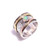 Opal Spinner Ring  925 Sterling Silver Ring  Spinner Ring  Meditation Ring  Anxiety Spinner Ring  Handcrafted Ring  Mix Metals Ring  Fidget Spinner Ring  Gemstone Ring  Gift For Women