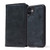 Pegai Personalized Magnetic Distressed Leather iPhone Wallet Case for 6   6Plus   7 8   7 8 Plus X XR XS Max   11 11 Pro   11 Pro Max Phone Wallet  iPhone Folio Case  McLean Charcoal Black