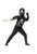 Charades Ninja Avenger Series II with Armor Child_s Costume  Medium Black