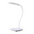 LED Desk Lamp  Eye-Caring Table Lamps  Dimmable Office Lamp with USB Charging Port  Touch Control  3 Color Modes  White