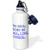 3dRose wb_218536_1 Be Cool Dont Be All Like Uncool - Sports Water Bottle, 21oz