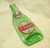 Vintage Dr Pepper Soda 10 2 4 Logo Slumped Flat with Raised Neck 10oz Bottle Spoon Rest