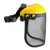 Wytino Helmet Hat Safety Helmet Hat with Full Face Mesh Visor for Logging Brushcutter Forestry Protection