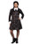 Addams Family Wednesday Girls Costume Medium Black