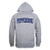Pepperdine University Waves Game Day Hoodie Sweatshirt Heather Grey Medium