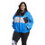 Reebok Workout Ready Meet You There Full Zip Jacket  Horizon Blue  XS