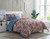 VCNY Home Bree Comforter Set  Twin XL  Red