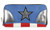 Marvel Captain America Logo Women_s Zip Around Wallet