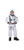 Astronaut Costume - White Suit - Child - Medium -8-10-