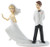 Simplicity Vintage Wilton Runaway Bride Wedding Cake Topper