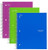 Five Star Spiral Notebook, 1 Subject, 100 College Ruled Sheets, Assorted Colo...