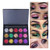 77JOK Eyeshadow Palette _ 15 Bright Colors Glitter Shimmer Eyeshadow Makeup Pallete _ Long Lasting and High Pigment Silky Powder Waterproof Eye Shadow Cosmetics Set _B_