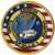 J and C NASA Apollo 1 Theme 3.5 inch  Embroidered Sew Iron_on Patch