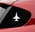Slap_Art F 16 Fighting Falcon Plane Vinyl Decal Sticker